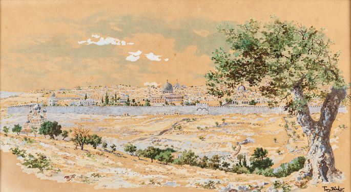 Tony Binder - View of Jerusalem | MasterArt